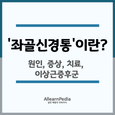 좌골신경통 증상 원인(기본정보, 치료, 이상근증후군)